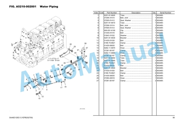 Komatsu PC500LC-10R Hydraulic Excavator Parts Manual YEPB202700 2 Komatsu PC500LC-10R Hydraulic Excavator Parts Manual YEPB202700 - Image 2