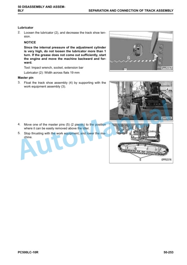 Komatsu PC500LC-10R Hydraulic Excavator Shop Manual SEN06722-03 5 Komatsu PC500LC-10R Hydraulic Excavator Shop Manual SEN06722-03 - Image 5