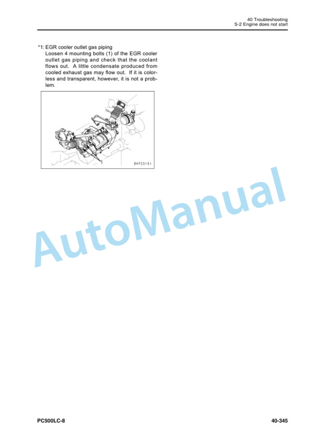 Komatsu PC500LC-8 Hydraulic Excavator Shop Manual SEN06648-03 5 Komatsu PC500LC-8 Hydraulic Excavator Shop Manual SEN06648-03 - Image 5