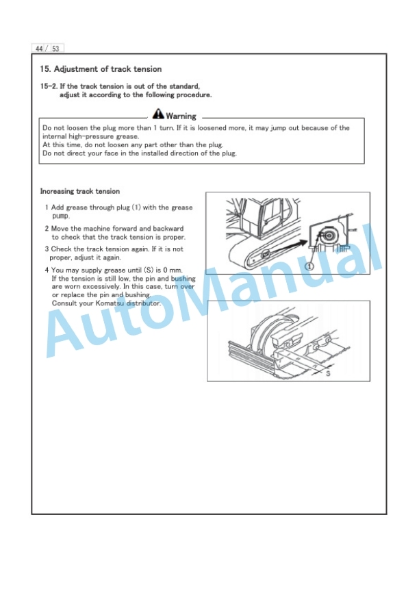 Komatsu PC500LC-8, PC500LC-8R Hydraulic Excavator Field Assembly Manual GEN00165-01 5 Komatsu PC500LC-8, PC500LC-8R Hydraulic Excavator Field Assembly Manual GEN00165-01 - Image 5
