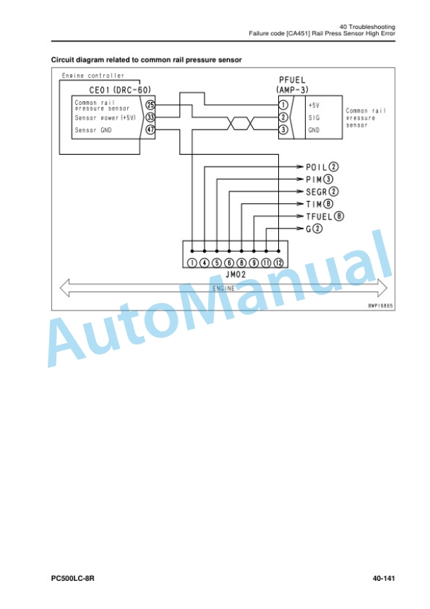 Komatsu PC500LC-8R Hydraulic Excavator Shop Manual SEN06614-03 4 Komatsu PC500LC-8R Hydraulic Excavator Shop Manual SEN06614-03 - Image 4