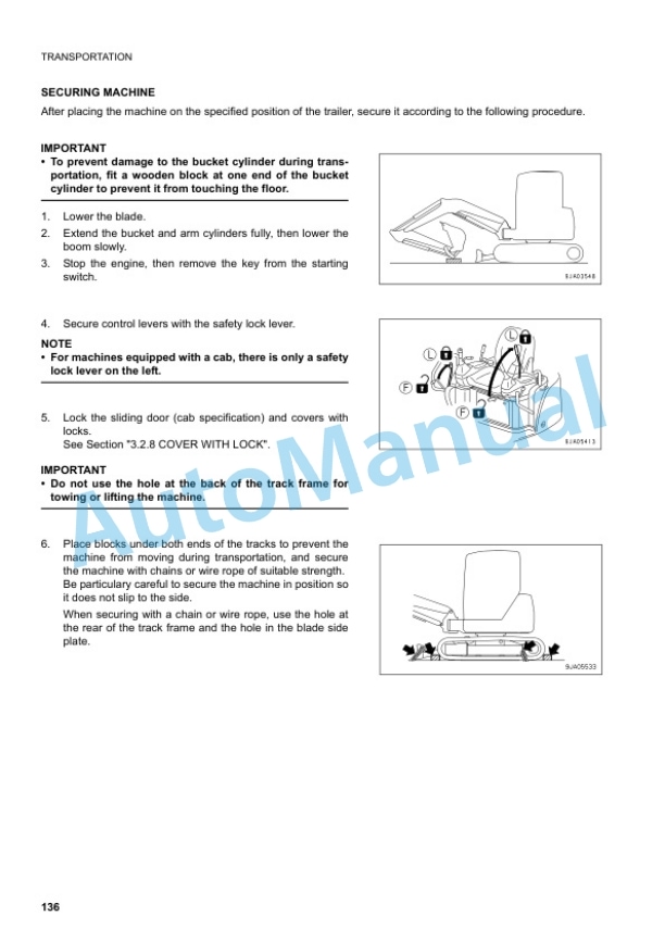 Komatsu PC50MR-2 Galeo Hydraulic Excavator Operation and Maintenance Manual WEAM006703 4 Komatsu PC50MR-2 Galeo Hydraulic Excavator Operation and Maintenance Manual WEAM006703 - Image 4