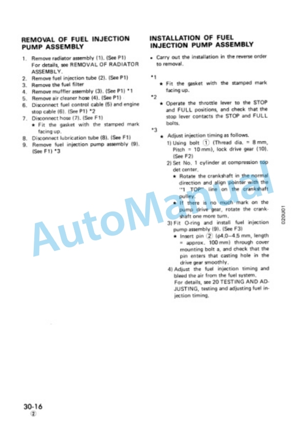 Komatsu PC50UU-1 Hydraulic Excavator Shop Manual SEBM020U0104 4 Komatsu PC50UU-1 Hydraulic Excavator Shop Manual SEBM020U0104 - Image 4