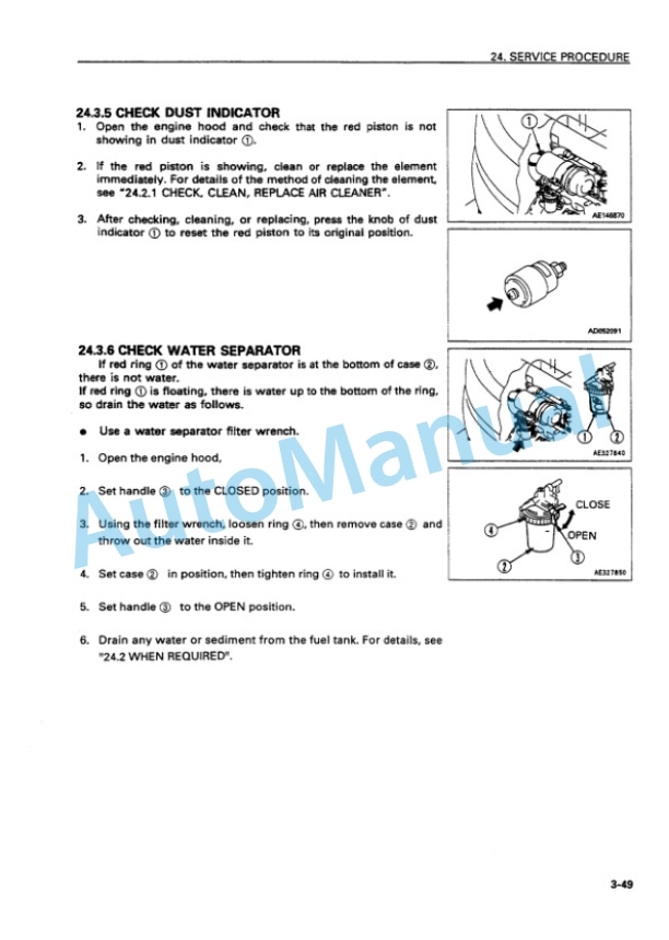 Komatsu PC50UU-2 Hydraulic Excavator Operation and Maintenance Manual SEAM005503T 5 Komatsu PC50UU-2 Hydraulic Excavator Operation and Maintenance Manual SEAM005503T - Image 5