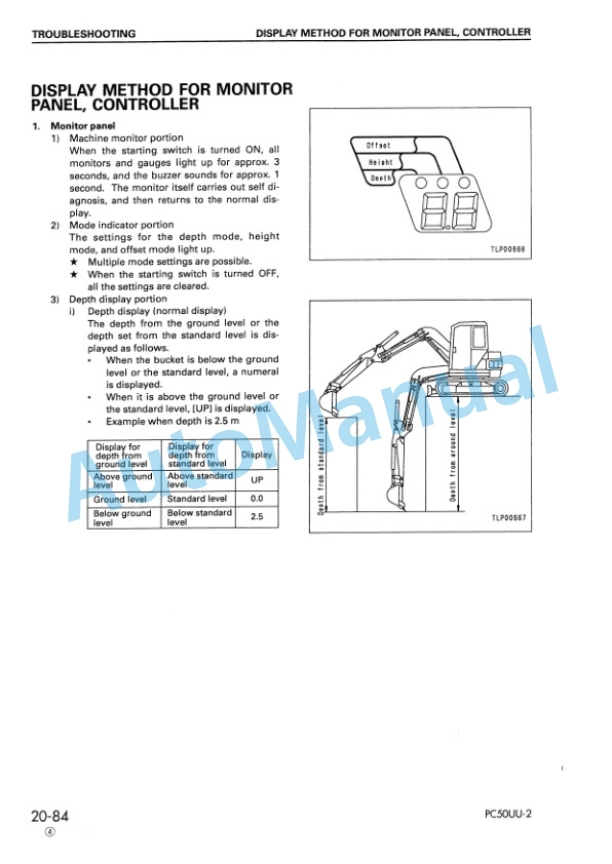 Komatsu PC50UU-2 Hydraulic Excavator Shop Manual SEBM000906 3 Komatsu PC50UU-2 Hydraulic Excavator Shop Manual SEBM000906-3