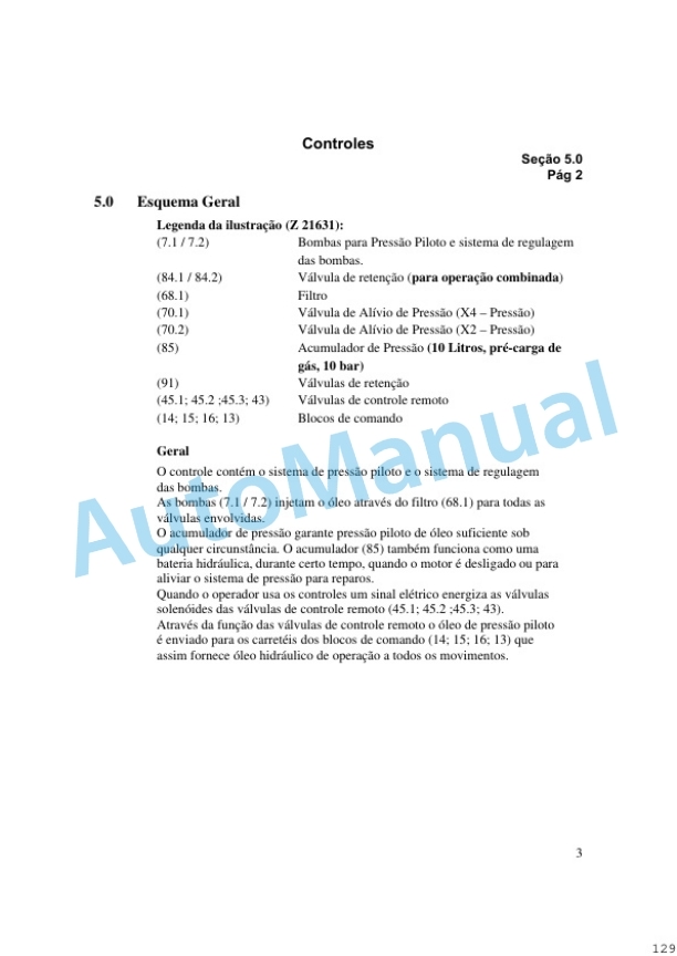 Alternative view of Komatsu PC5500-6 Diesel Hydraulic Excavator Service Manual KPBM550006