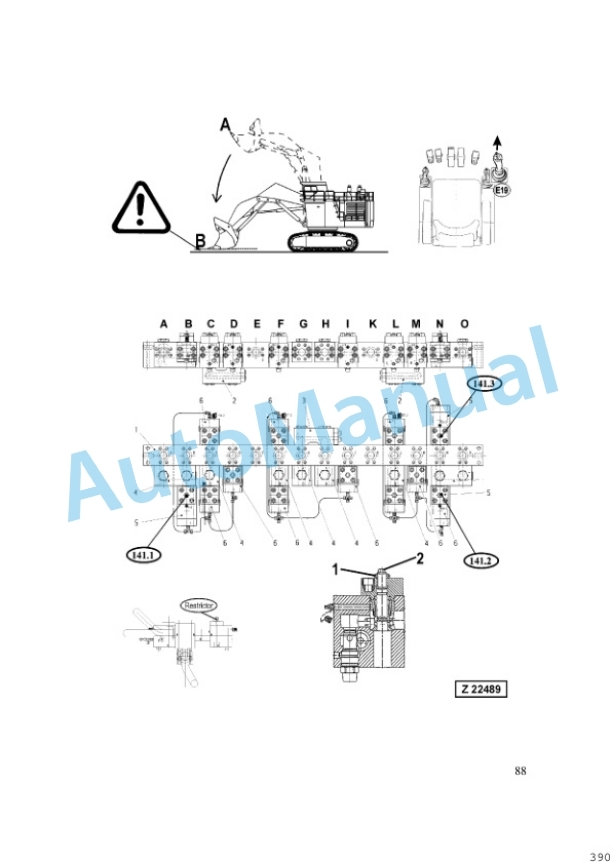 Komatsu PC5500-6 Diesel Hydraulic Excavator Service Manual KPBM550006 4 Komatsu PC5500-6 Diesel Hydraulic Excavator Service Manual KPBM550006 - Image 4