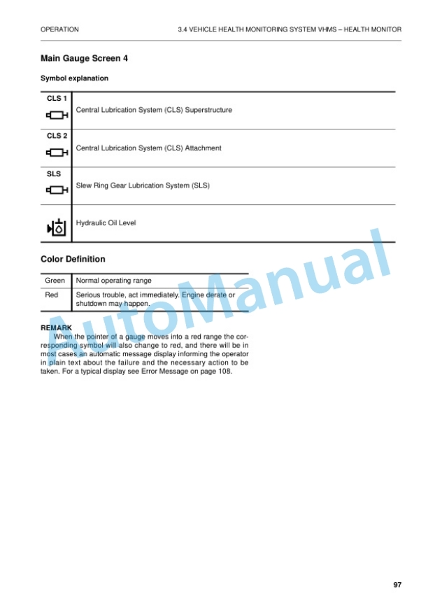Komatsu PC5500-6 Hydraulic Mining Shovel Operation and Maintenance Manual GZEAM15066 2 Komatsu PC5500-6 Hydraulic Mining Shovel Operation and Maintenance Manual GZEAM15066 - Image 2