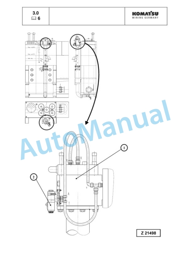 Komatsu PC5500-6 Hydraulic Mining Shovel Service Manual SMPC550015014 2 Komatsu PC5500-6 Hydraulic Mining Shovel Service Manual SMPC550015014-2