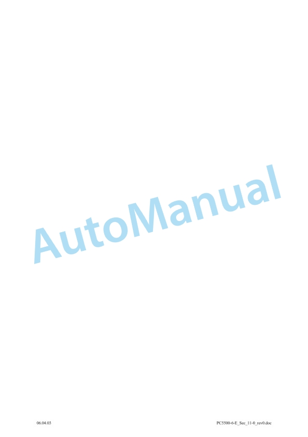 Komatsu PC5500-6 Hydraulic Mining Shovel Service Manual SMPC550015016 5 Komatsu PC5500-6 Hydraulic Mining Shovel Service Manual SMPC550015016-5