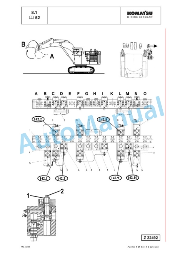 Komatsu PC5500-6 Hydraulic Mining Shovel Service Manual SMPC550015046 4 Komatsu PC5500-6 Hydraulic Mining Shovel Service Manual SMPC550015046 - Image 4