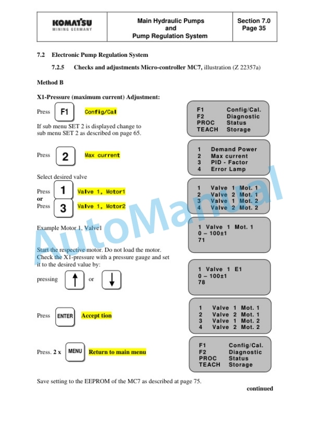 Komatsu PC5500-6 Hydraulic Mining Shovel Service Manual SMPC550015050 3 Komatsu PC5500-6 Hydraulic Mining Shovel Service Manual SMPC550015050 - Image 3