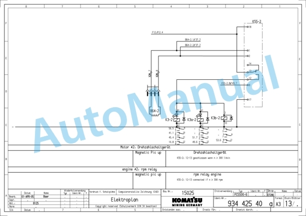 Komatsu PC5500-6 Hydraulic Mining Shovel Shop Manual PC5500615025SM 2 Komatsu PC5500-6 Hydraulic Mining Shovel Shop Manual PC5500615025SM-2
