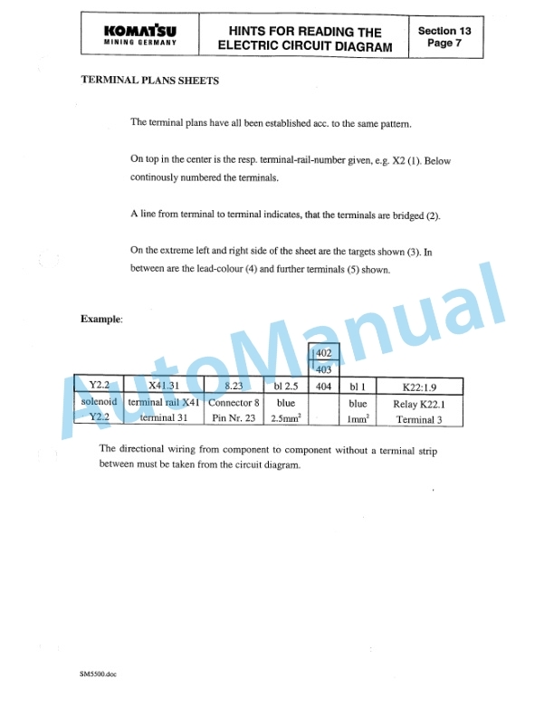 Komatsu PC5500-6 Hydraulic Mining Shovel Shop Manual SMPC550015011 4 Komatsu PC5500-6 Hydraulic Mining Shovel Shop Manual SMPC550015011 - Image 4
