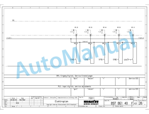 Komatsu PC5500-6 Hydraulic Mining Shovel Shop Manual SMPC550015011 5 Komatsu PC5500-6 Hydraulic Mining Shovel Shop Manual SMPC550015011 - Image 5