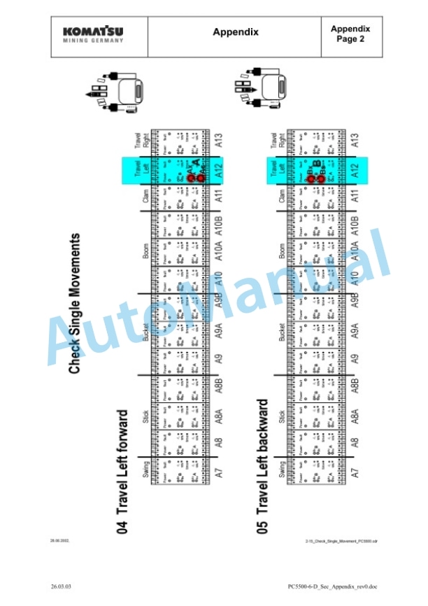 Komatsu PC5500-6 Hydraulic Mining Shovel Shop Manual SMPC550015022 5 Komatsu PC5500-6 Hydraulic Mining Shovel Shop Manual SMPC550015022 - Image 5
