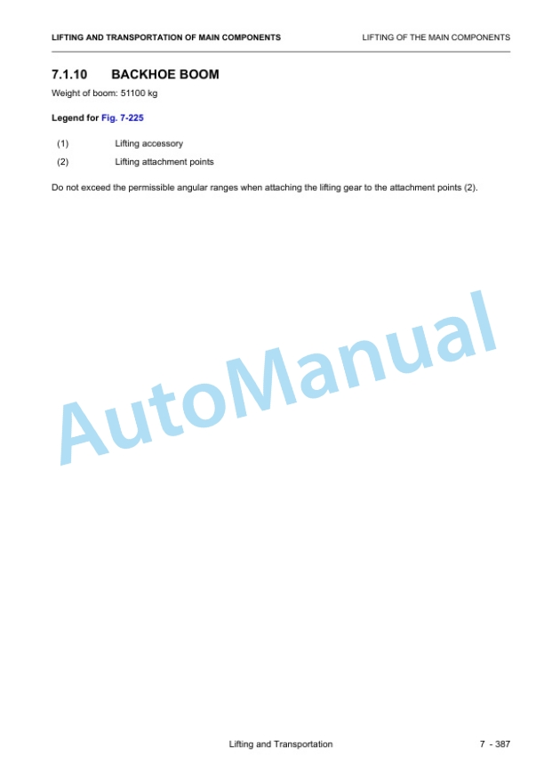 Komatsu PC5500E-6 Hydraulic Mining Shovel Field Assembly Instruction 15028Eup-EN-5 5 Komatsu PC5500E-6 Hydraulic Mining Shovel Field Assembly Instruction 15028Eup-EN-5 - Image 5