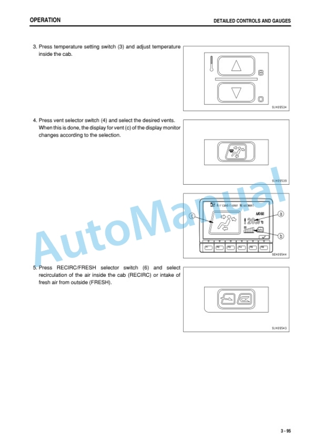 Komatsu PC550LC-8 Hydraulic Excavator Operation and Maintenance Manual PEN00455-00 3 Komatsu PC550LC-8 Hydraulic Excavator Operation and Maintenance Manual PEN00455-00 - Image 3