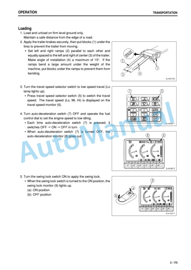 Komatsu PC550LC-8 Hydraulic Excavator Operation and Maintenance Manual PEN00455-00 4 Komatsu PC550LC-8 Hydraulic Excavator Operation and Maintenance Manual PEN00455-00 - Image 4