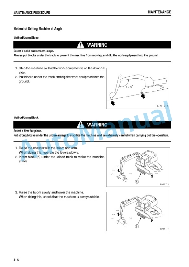 Komatsu PC550LC-8 Hydraulic Excavator Operation and Maintenance Manual PEN00455-00 5 Komatsu PC550LC-8 Hydraulic Excavator Operation and Maintenance Manual PEN00455-00 - Image 5