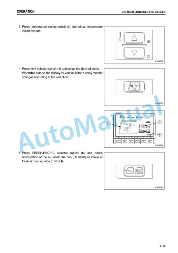Komatsu PC550LC-8 Hydraulic Excavator Operation and Maintenance Manual PEN00972-00 3 Komatsu PC550LC-8 Hydraulic Excavator Operation and Maintenance Manual PEN00972-00 - Image 3