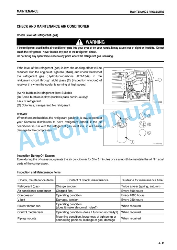 Komatsu PC550LC-8 Hydraulic Excavator Operation and Maintenance Manual PEN01152-02 5 Komatsu PC550LC-8 Hydraulic Excavator Operation and Maintenance Manual PEN01152-02 - Image 5