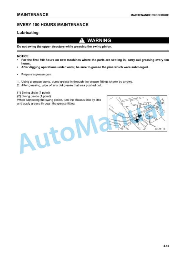 Komatsu PC58UU-3 Hydraulic Excavator Operation and Maintenance Manual SEAM040500T 5 Komatsu PC58UU-3 Hydraulic Excavator Operation and Maintenance Manual SEAM040500T - Image 5