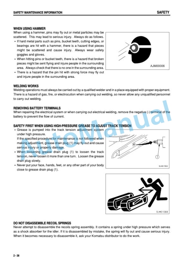 Komatsu PC58UU-3 Hydraulic Excavator Operation and Maintenance Manual SEAM040503T 2 Komatsu PC58UU-3 Hydraulic Excavator Operation and Maintenance Manual SEAM040503T - Image 2