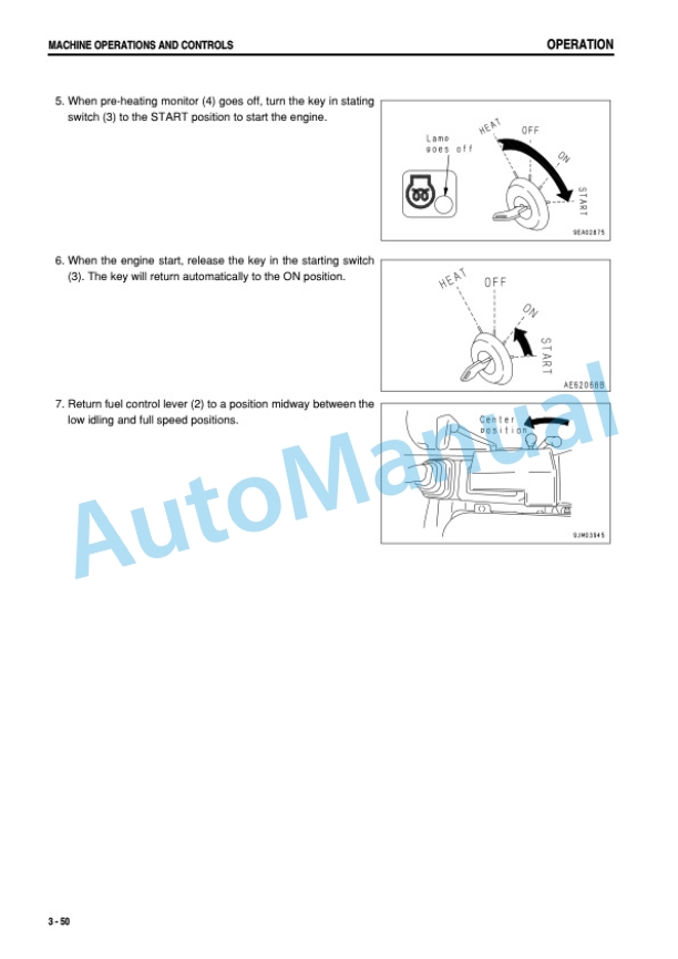 Komatsu PC58UU-3 Hydraulic Excavator Operation and Maintenance Manual SEAM040503T 3 Komatsu PC58UU-3 Hydraulic Excavator Operation and Maintenance Manual SEAM040503T - Image 3