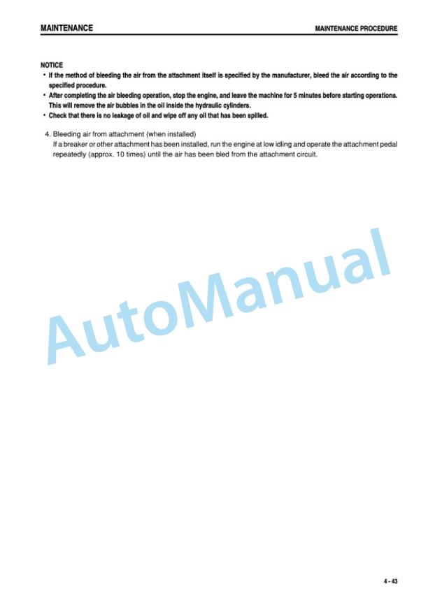 Komatsu PC58UU-3 Hydraulic Excavator Operation and Maintenance Manual SEAM040503T 5 Komatsu PC58UU-3 Hydraulic Excavator Operation and Maintenance Manual SEAM040503T - Image 5