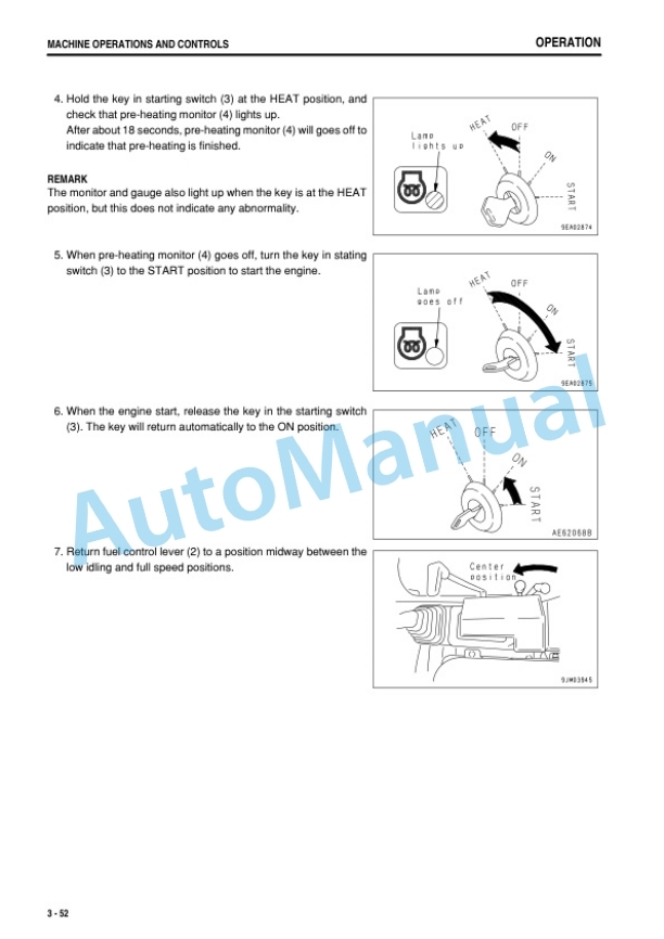 Komatsu PC58UU-3 Hydraulic Excavator Operation and Maintenance Manual SEAM040504T 3 Komatsu PC58UU-3 Hydraulic Excavator Operation and Maintenance Manual SEAM040504T - Image 3