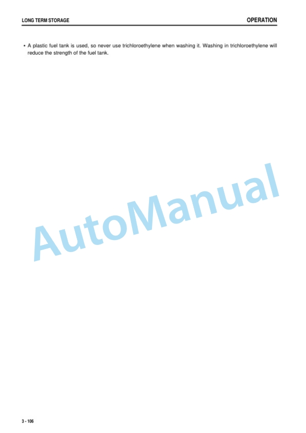 Komatsu PC58UU-3 Hydraulic Excavator Operation and Maintenance Manual TEN00070-00 4 Komatsu PC58UU-3 Hydraulic Excavator Operation and Maintenance Manual TEN00070-00 - Image 4