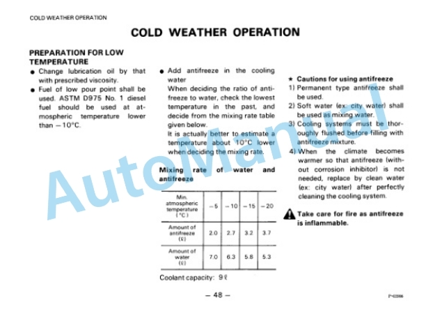 Komatsu PC60-5, PC60L-5, PC60U-5 Hydraulic Excavator Operation and Maintenance Manual SEAM02010502 3 Komatsu PC60-5, PC60L-5, PC60U-5 Hydraulic Excavator Operation and Maintenance Manual SEAM02010502 - Image 3