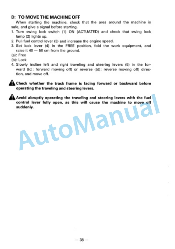 Komatsu PC60-6 Custom Hydraulic Excavator Operation and Maintenance Manual SEAM000400 2 Komatsu PC60-6 Custom Hydraulic Excavator Operation and Maintenance Manual SEAM000400 - Image 2