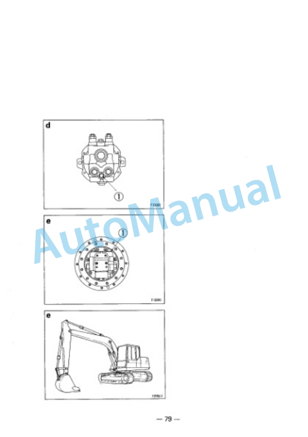 Komatsu PC60-6 Custom Hydraulic Excavator Operation and Maintenance Manual SEAM000400 3 Komatsu PC60-6 Custom Hydraulic Excavator Operation and Maintenance Manual SEAM000400 - Image 3