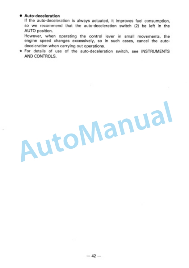 Komatsu PC60-6, PC60L-6, PC90-1 Hydraulic Excavator Operation and Maintenance Manual SEAM02010604 2 Komatsu PC60-6, PC60L-6, PC90-1 Hydraulic Excavator Operation and Maintenance Manual SEAM02010604 - Image 2