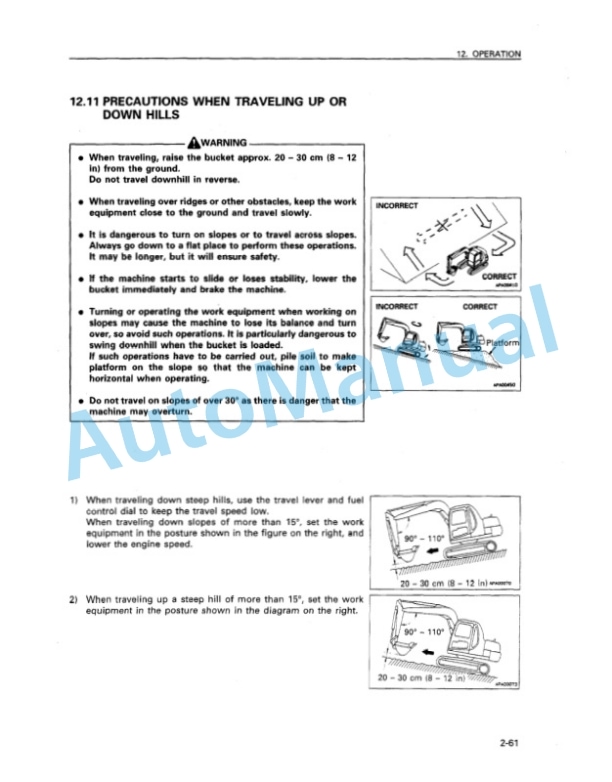 Komatsu PC60-7 Hydraulic Excavator Operation and Maintenance Manual SEAM004203 3 Komatsu PC60-7 Hydraulic Excavator Operation and Maintenance Manual SEAM004203 - Image 3