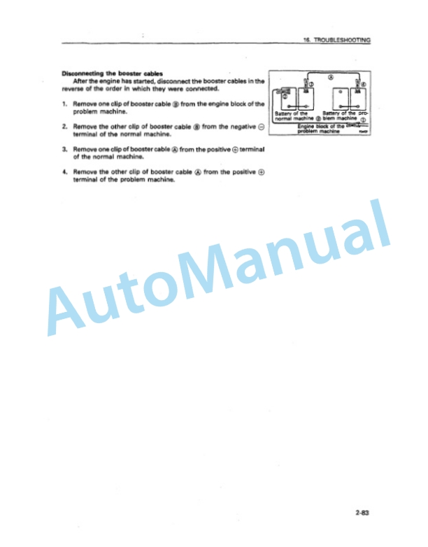 Komatsu PC60-7 Hydraulic Excavator Operation and Maintenance Manual SEAM009600 4 Komatsu PC60-7 Hydraulic Excavator Operation and Maintenance Manual SEAM009600 - Image 4