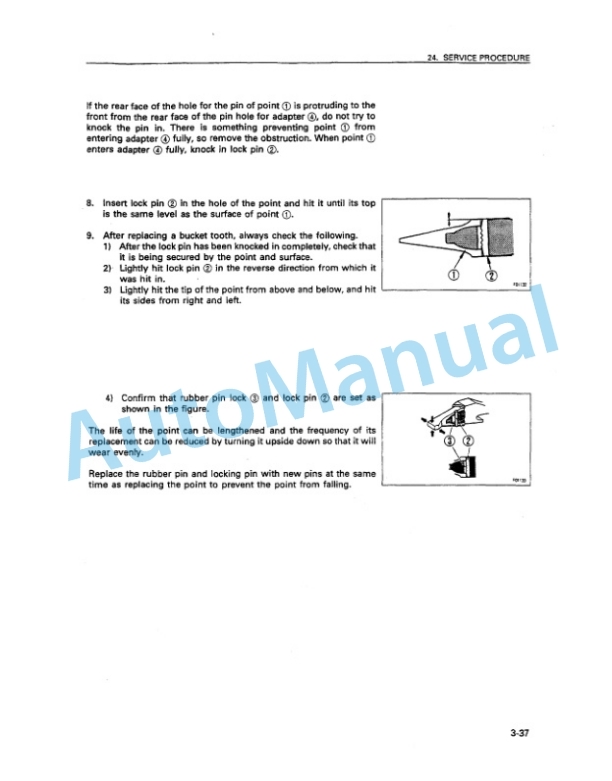 Komatsu PC60-7 Hydraulic Excavator Operation and Maintenance Manual SEAM009600 5 Komatsu PC60-7 Hydraulic Excavator Operation and Maintenance Manual SEAM009600 - Image 5