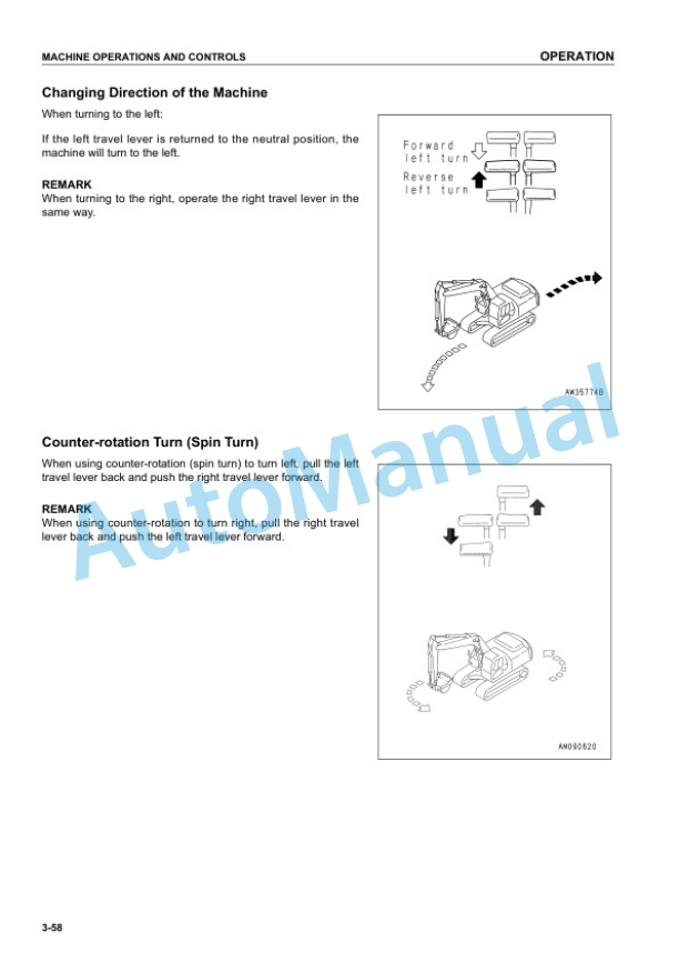 Komatsu PC60-7 Hydraulic Excavator Operation and Maintenance Manual SEAM034103T 3 Komatsu PC60-7 Hydraulic Excavator Operation and Maintenance Manual SEAM034103T - Image 3