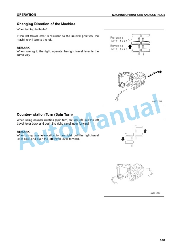 Komatsu PC60-7 Hydraulic Excavator Operation and Maintenance Manual SEAM034104T 3 Komatsu PC60-7 Hydraulic Excavator Operation and Maintenance Manual SEAM034104T - Image 3
