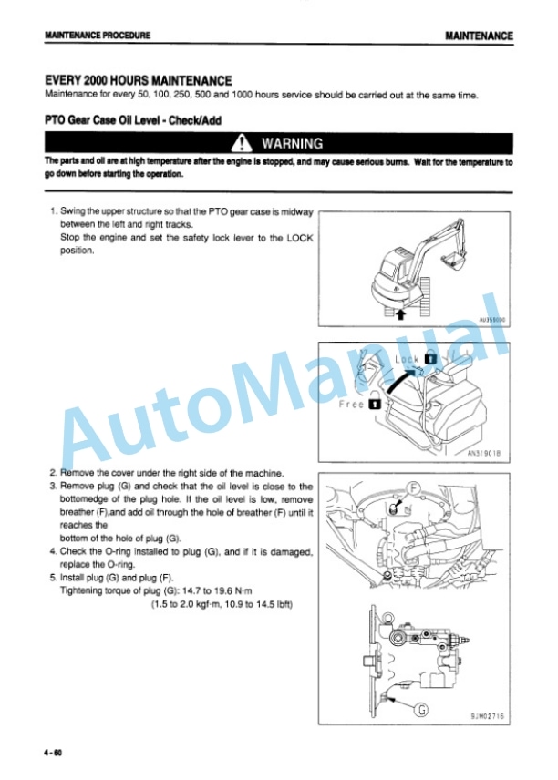 Komatsu PC60-7 Hydraulic Excavator Operation and Maintenance Manual SEAM034900P 5 Komatsu PC60-7 Hydraulic Excavator Operation and Maintenance Manual SEAM034900P - Image 5