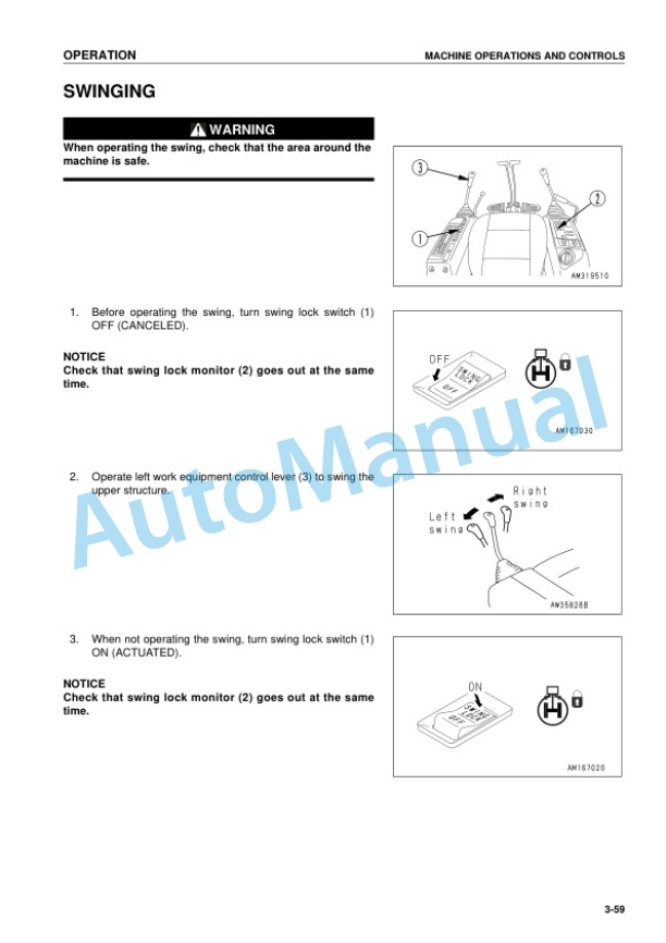 Komatsu PC60-7 Hydraulic Excavator Operation and Maintenance Manual SEAM034902P 3 Komatsu PC60-7 Hydraulic Excavator Operation and Maintenance Manual SEAM034902P - Image 3
