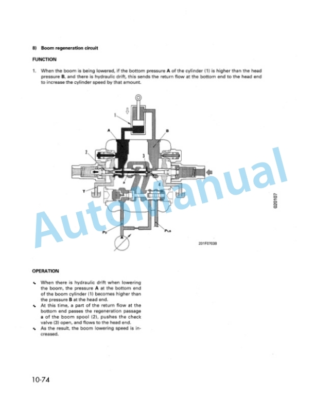 Alternative view of Komatsu PC60-7 Hydraulic Excavator Shop Manual SEBM004101