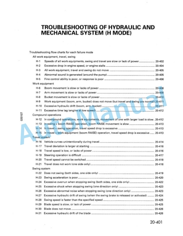 Komatsu PC60-7 Hydraulic Excavator Shop Manual SEBM004101 4 Komatsu PC60-7 Hydraulic Excavator Shop Manual SEBM004101 - Image 4