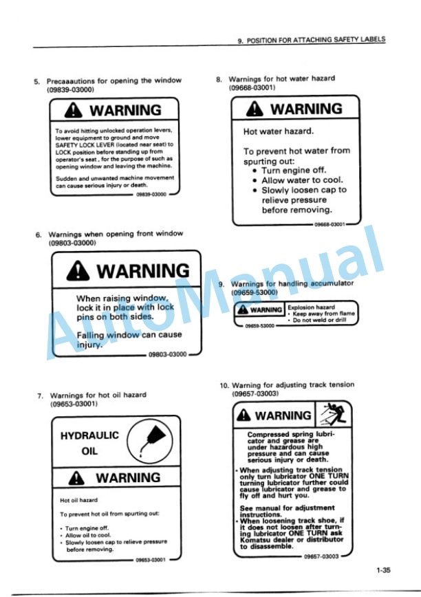 Komatsu PC600-6, PC600LC-6 Avance Hydraulic Excavator Operation and Maintenance Manual SEAM022102T 2 Komatsu PC600-6, PC600LC-6 Avance Hydraulic Excavator Operation and Maintenance Manual SEAM022102T - Image 2