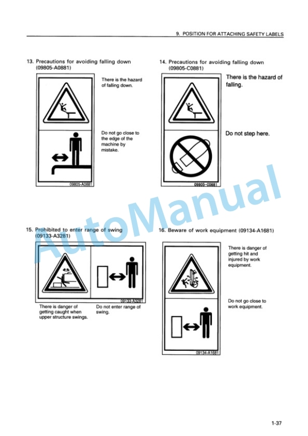 Komatsu PC600-6, PC600LC-6 Avance Hydraulic Excavator Operation and Maintenance Manual SEAM033900P 2 Komatsu PC600-6, PC600LC-6 Avance Hydraulic Excavator Operation and Maintenance Manual SEAM033900P - Image 2