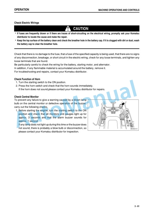 Komatsu PC600-6, PC600LC-6 Hydraulic Excavator Operation and Maintenance Manual SEAM022108T 3 Komatsu PC600-6, PC600LC-6 Hydraulic Excavator Operation and Maintenance Manual SEAM022108T - Image 3