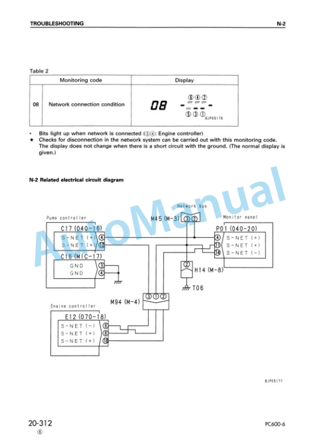 Komatsu PC600-6, PC600LC-6 Hydraulic Excavator Shop Manual SEBM017111 3 Komatsu PC600-6, PC600LC-6 Hydraulic Excavator Shop Manual SEBM017111 - Image 3
