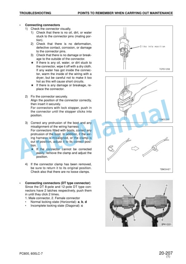 Komatsu PC600-7, PC600LC-7 Hydraulic Excavator Shop Manual SEBM031208 3 Komatsu PC600-7, PC600LC-7 Hydraulic Excavator Shop Manual SEBM031208 - Image 3